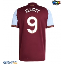 Moški Nogometni dresi Aston Villa Harvey Elliott #9 Domači 2025-26 Kratek Rokav